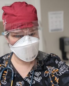 doctor wearing PPE